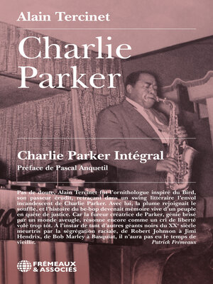 cover image of Charlie Parker Intégral